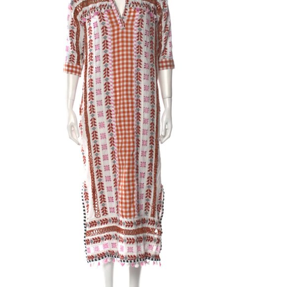 Dodo Bar Or Printed Midi Dress - Medium *Rare* - Picture 1 of 5